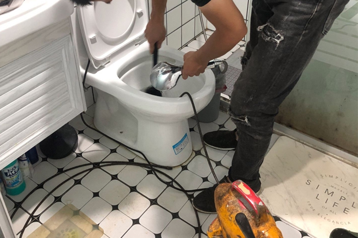 商州疏通下水道